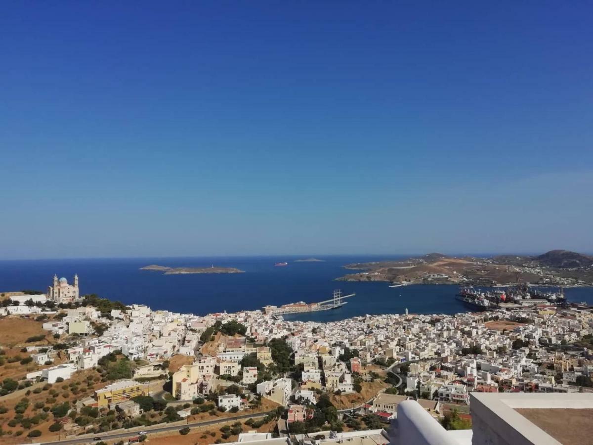 Angelica Lägenhet Ano Syros Exteriör bild